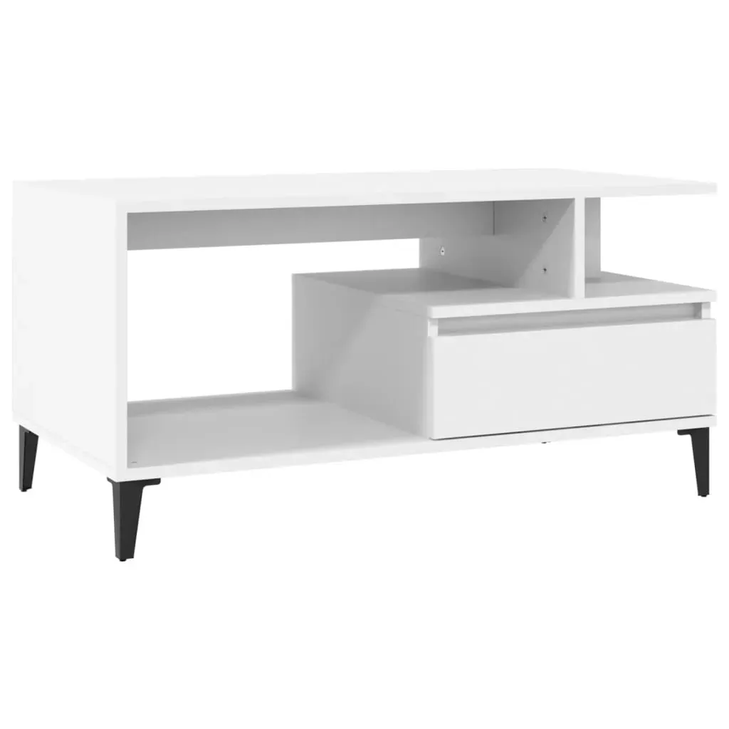 Coffee Table 90x49x45 cm Engineered Wood Price