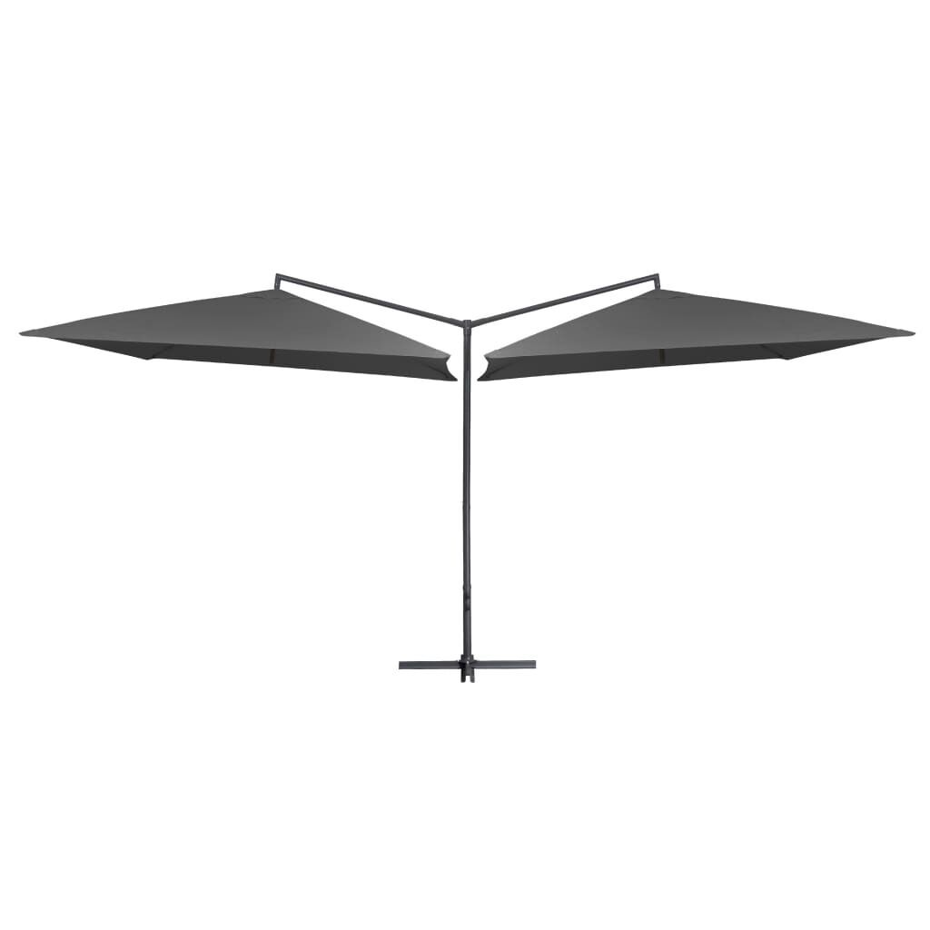 Double Parasol with Steel Pole 250x250 cm Price