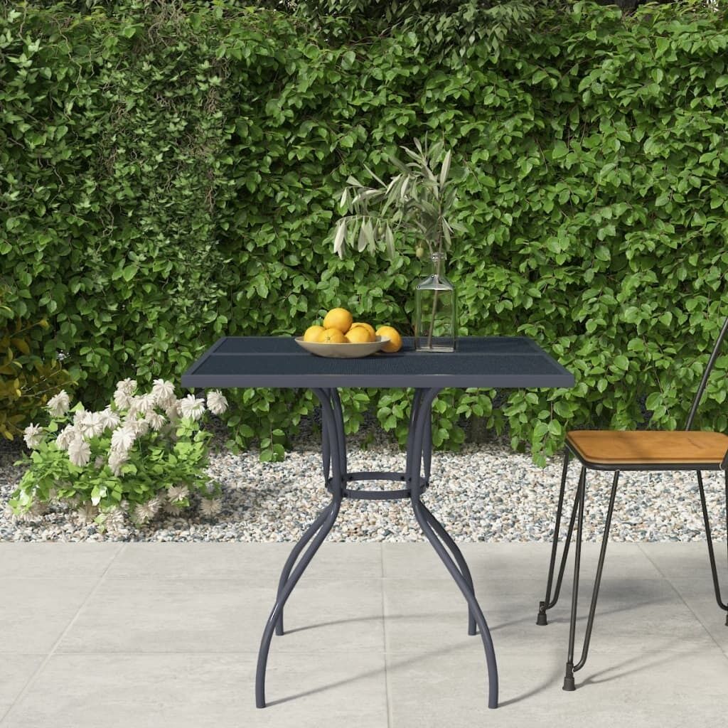 Garden Table Anthracite Steel Mesh Price
