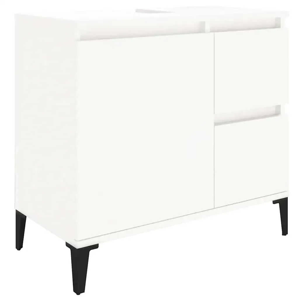 Bathroom Cabinet 65x33x60 cm Engineered Wood Price