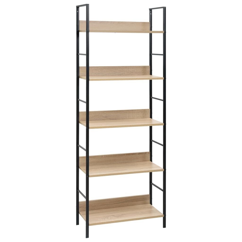4-Layer Book Shelf Oak Engineered Wood Price