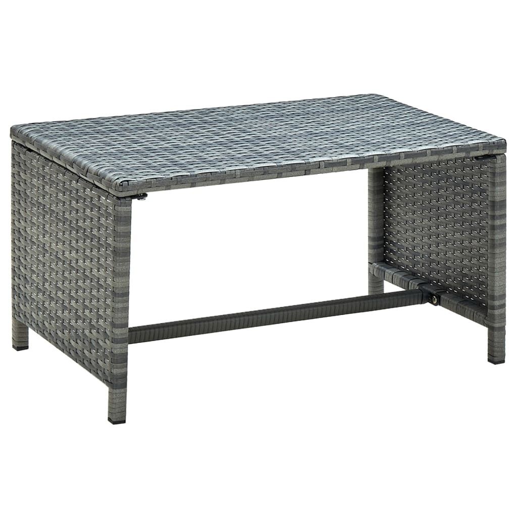 Coffee Table 70x40x38 cm Poly Rattan Price