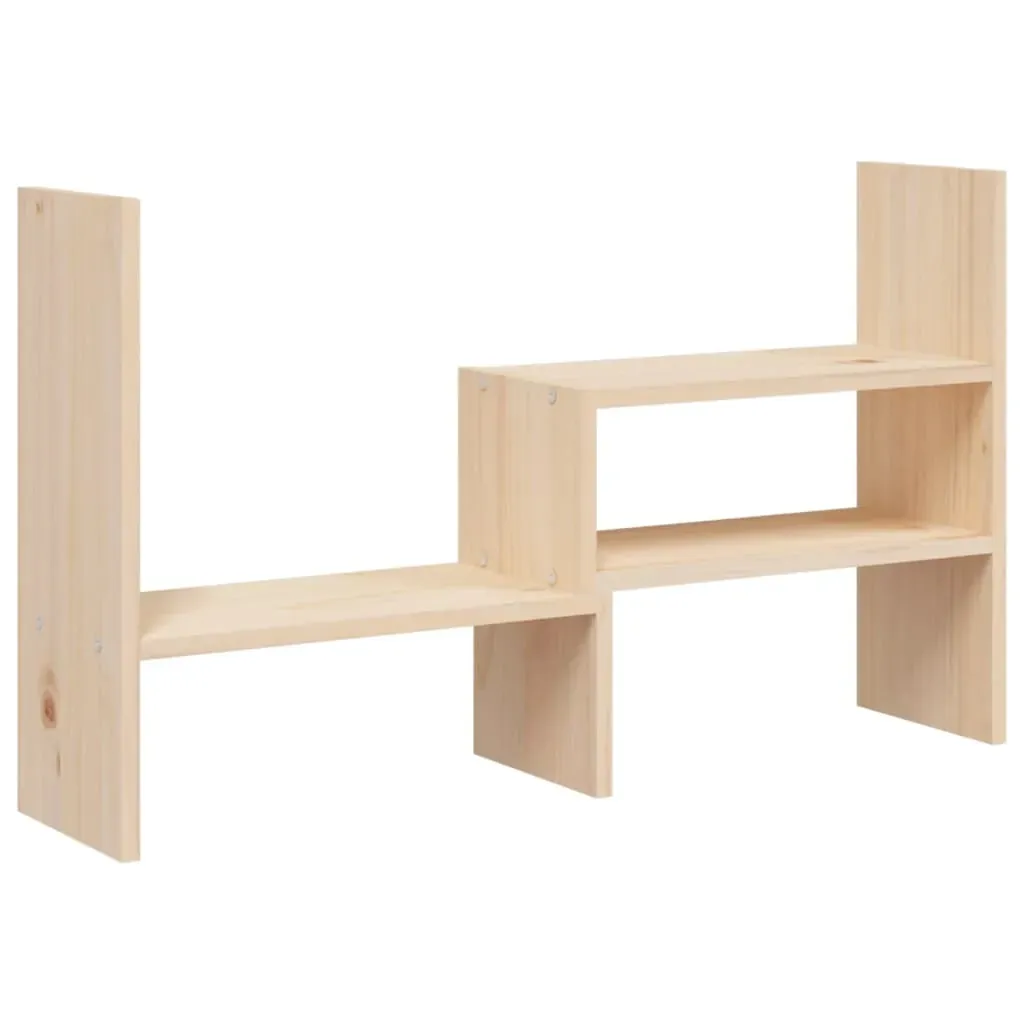Monitor Stand (39-72)x17x43 cm Solid Pine Wood Price