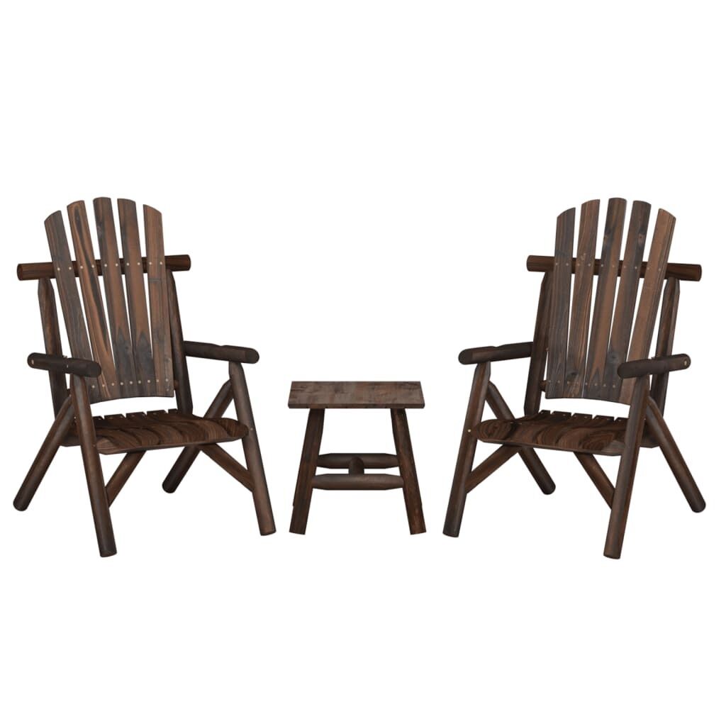 Garden Lounge Set Solid Wood Spruce Price
