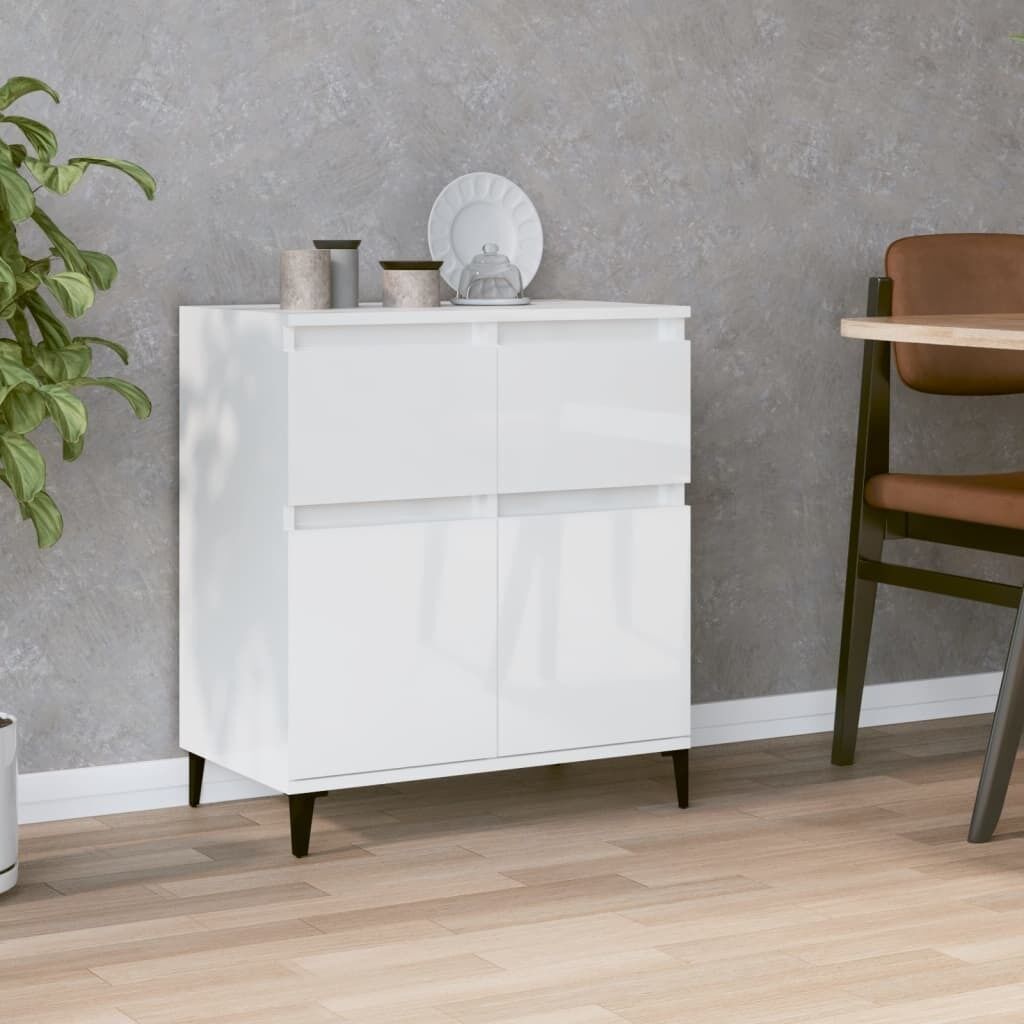 Sideboard White 60x35x70 cm Engineered Wood Price