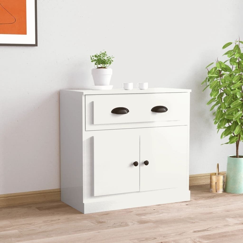 Sideboard White 70x35.5x67.5 cm Engineered Wood Price