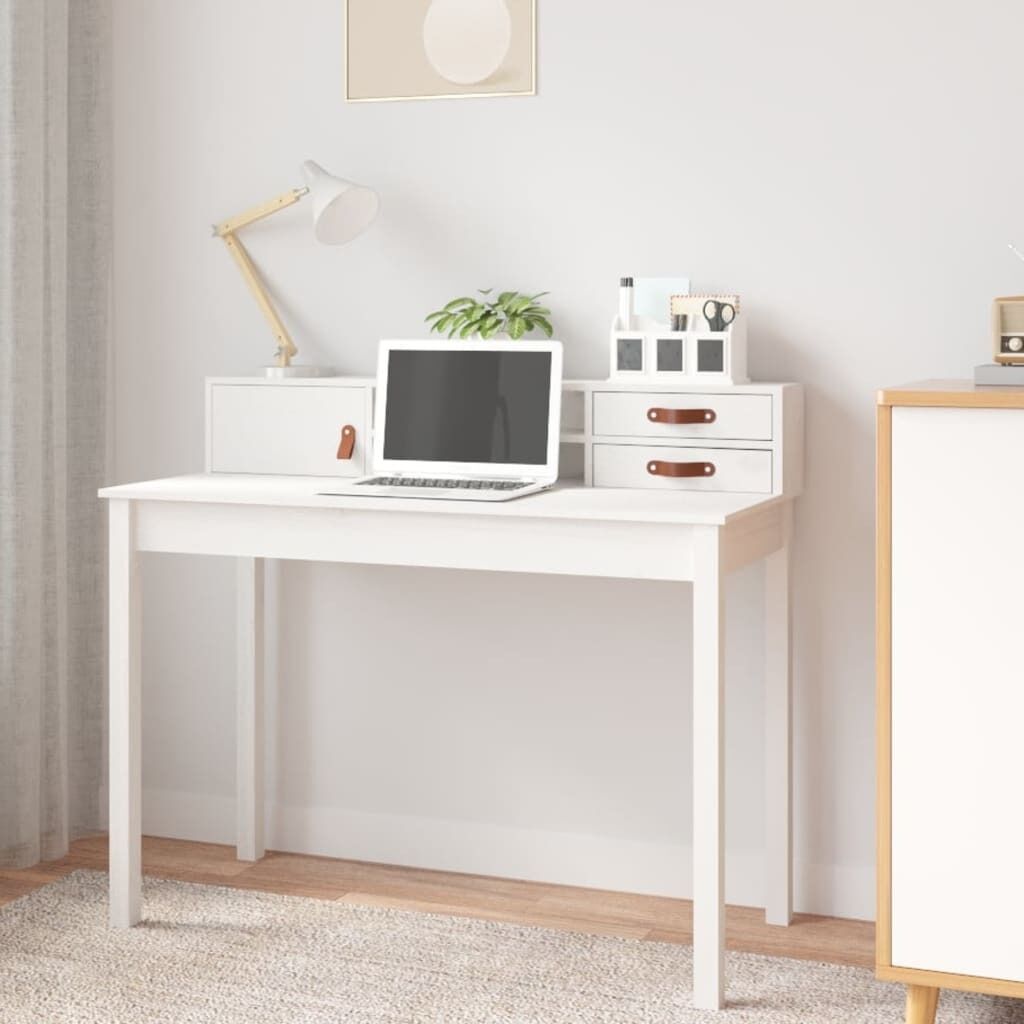 Desk 110x50x93 cm Solid Pine Wood Price