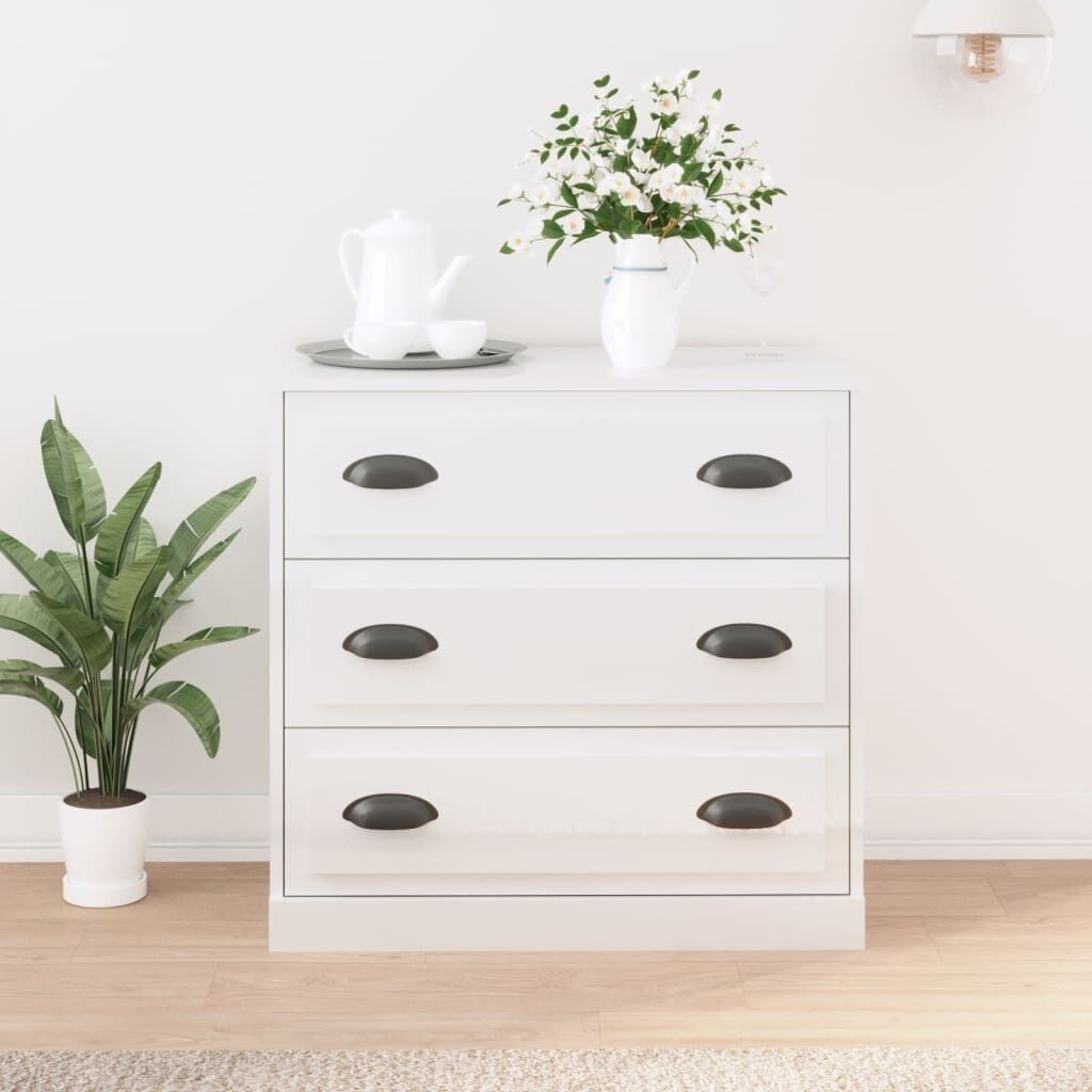 Sideboard White 70x35.5x67.5 cm Engineered Wood Price