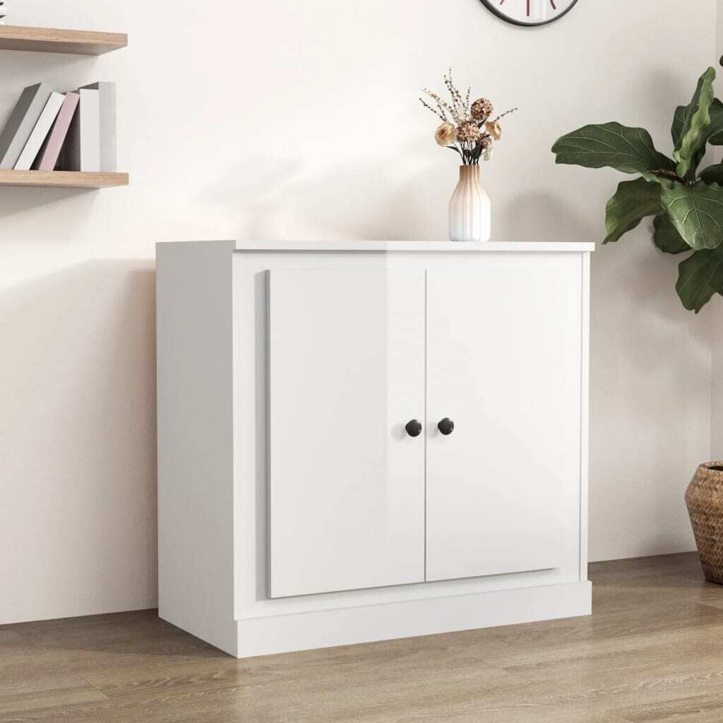 Sideboard White 70x35.5x67.5 cm Engineered Wood Price