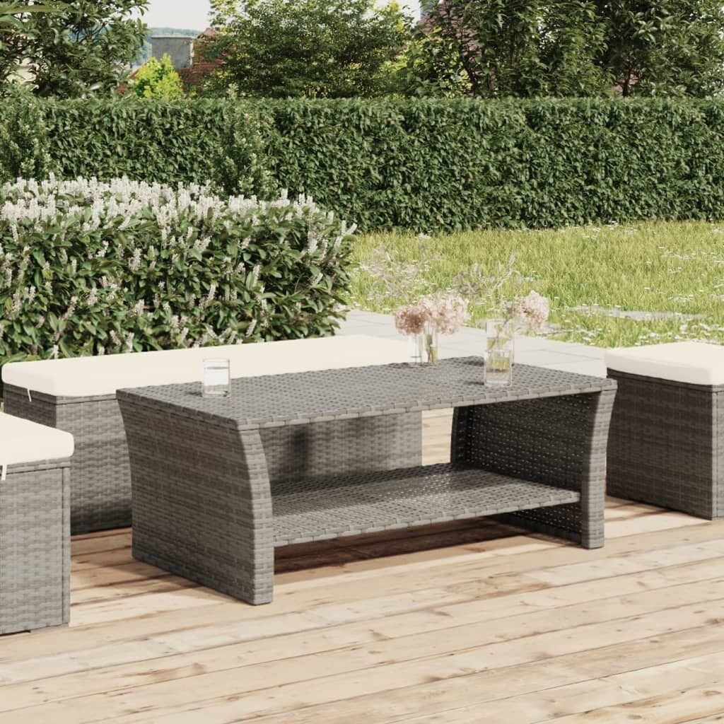 Coffee Table 100x50x40 cm Poly Rattan Price