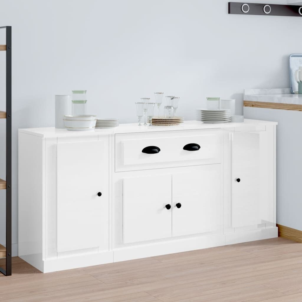 Sideboards 3 pcs Engineered Wood Price