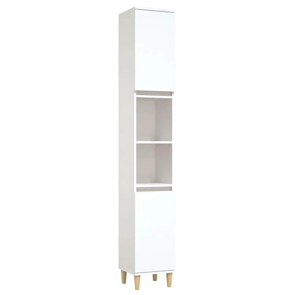 Bathroom Cabinet 30x30x190 cm Engineered Wood Price