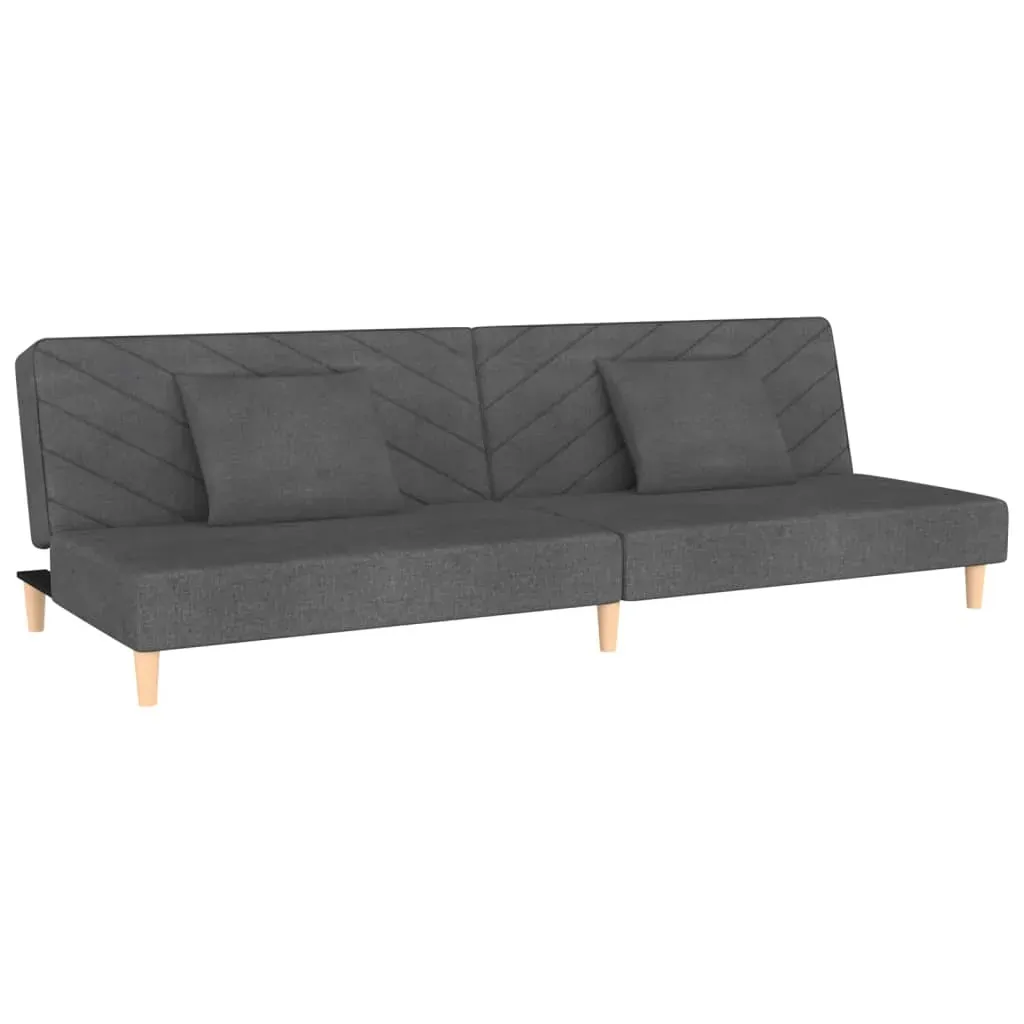 Wahiawa 2-Seater Sofa Bed with Two Pillows Fabric Price
