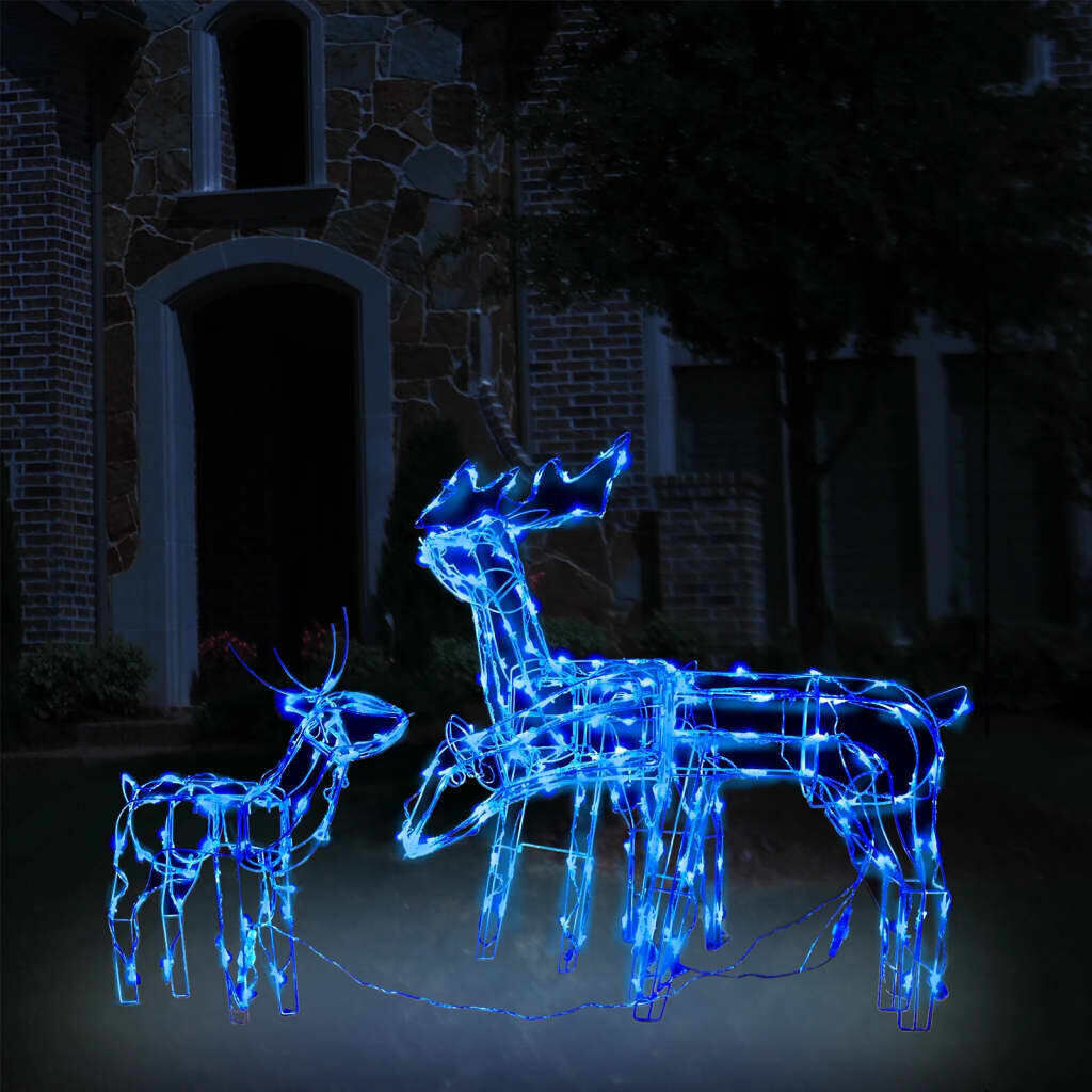 3 Piece Christmas Light Display Reindeers 229 LEDs Price