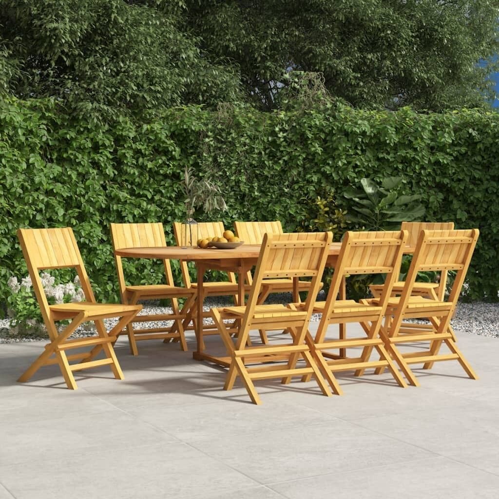 Folding Garden Chairs 47x61x90 cm Solid Wood Teak Price