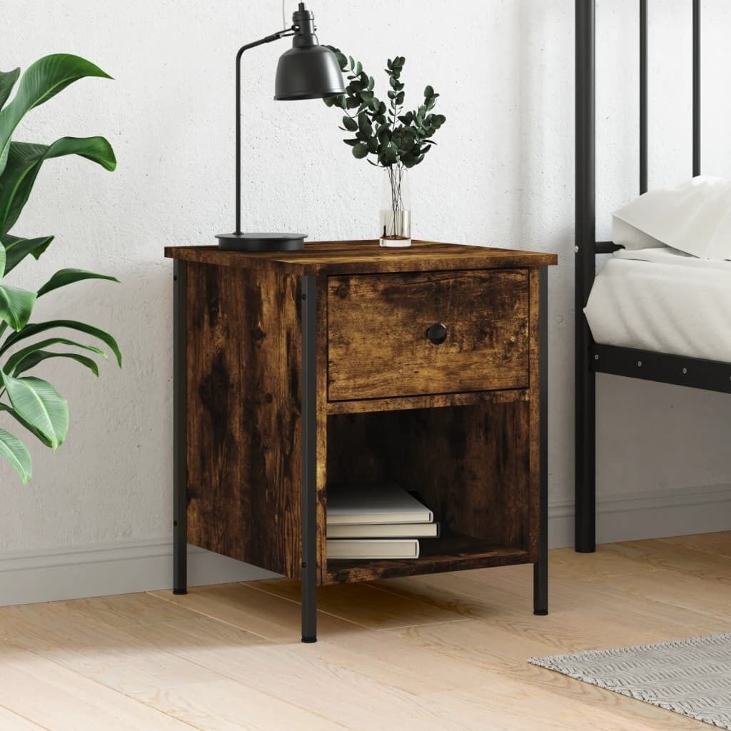 Bedside Cabinet 40x42x50 cm Engineered Wood Price