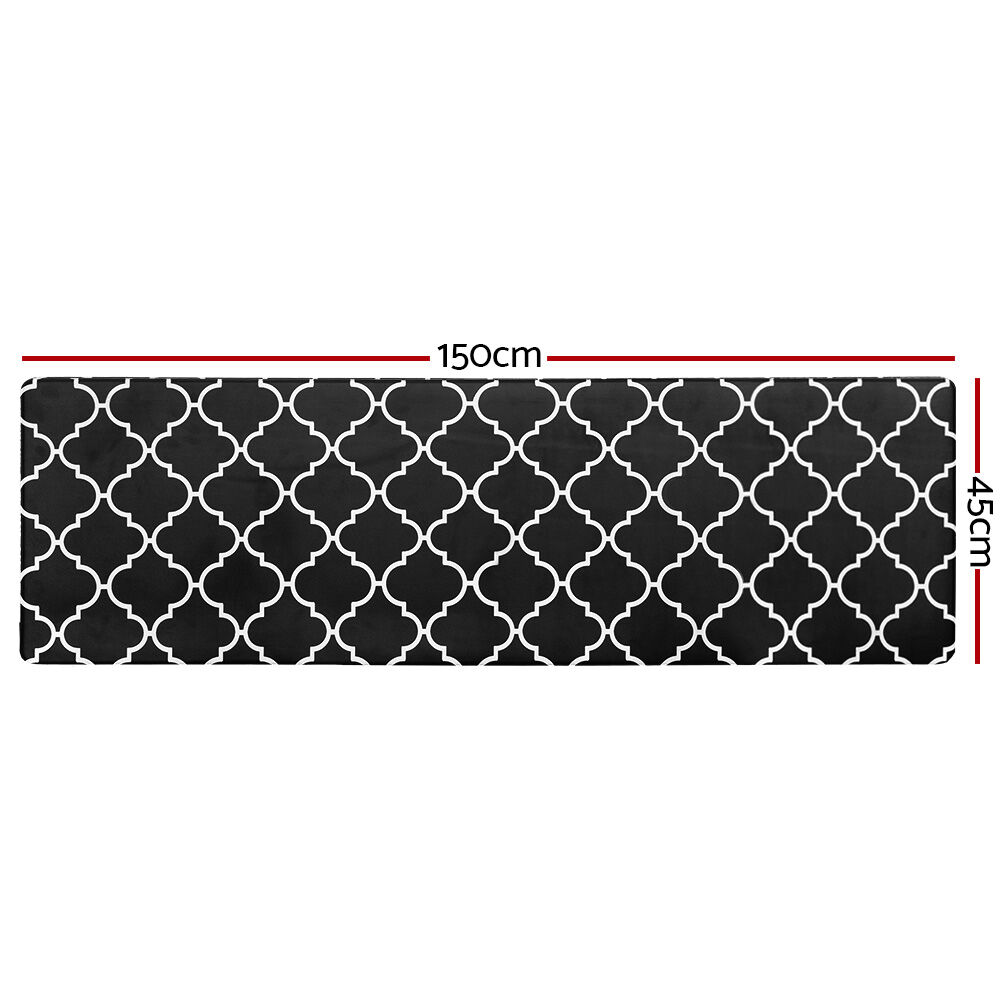 Kitchen Mat 45x150cm PVC Floor Rug Carpet Non-slip Gina Price