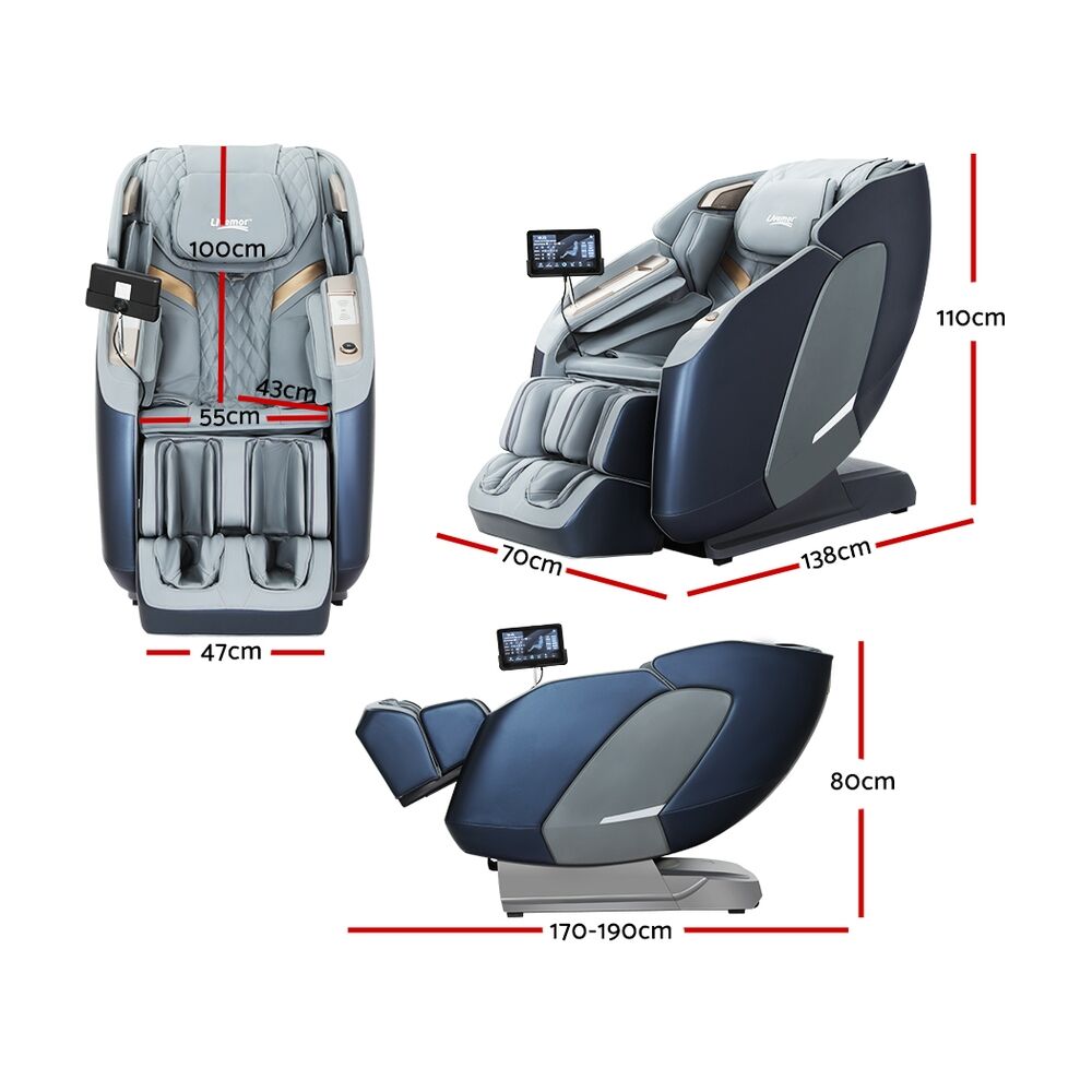 Electric Massage Chair 4D 2 Roller Recliner Zero Gravity Home Massager Price