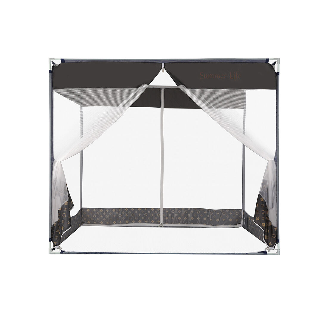 Mosquito Bed Nets Foldable Canopy Square Grey Price