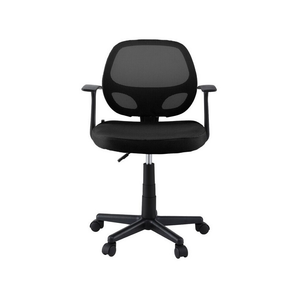 Artiss Mesh Office Chair Computer Gaming Desk Chairs Work Study Mid Back Black Price