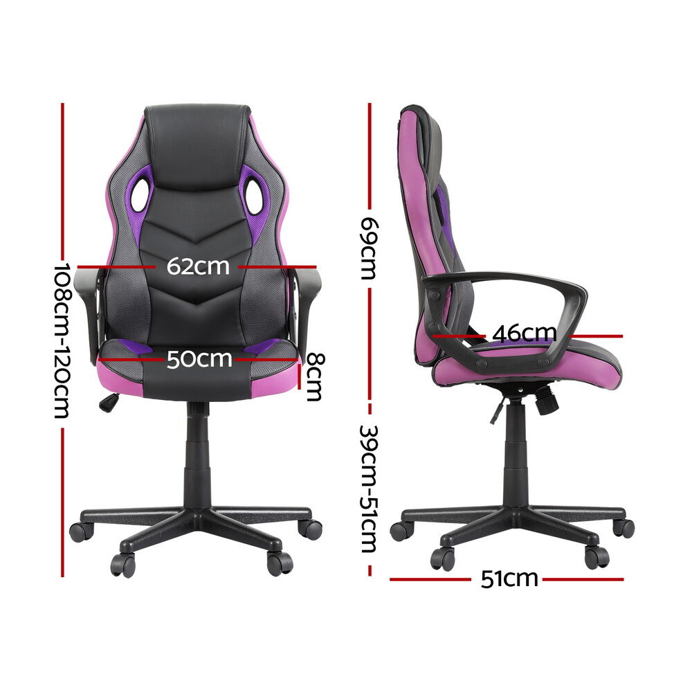 Gaming Office Chair Computer Chairs Purple Price