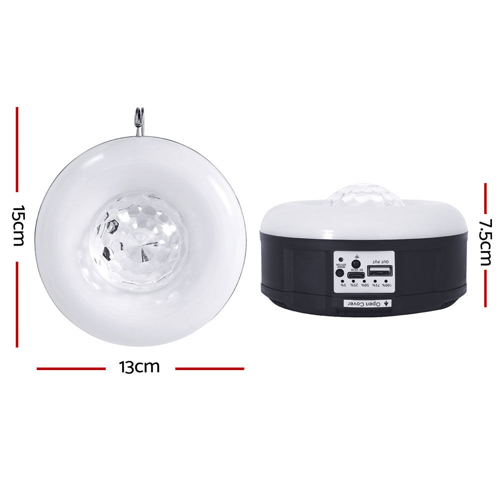 Gardeon Solar Party Light Projector LED RGB Portable Camping Lamp Rechargeable Price