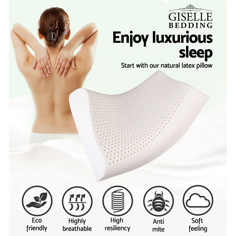 Natural Latex Pillow 2-Zone Twin Pack Price