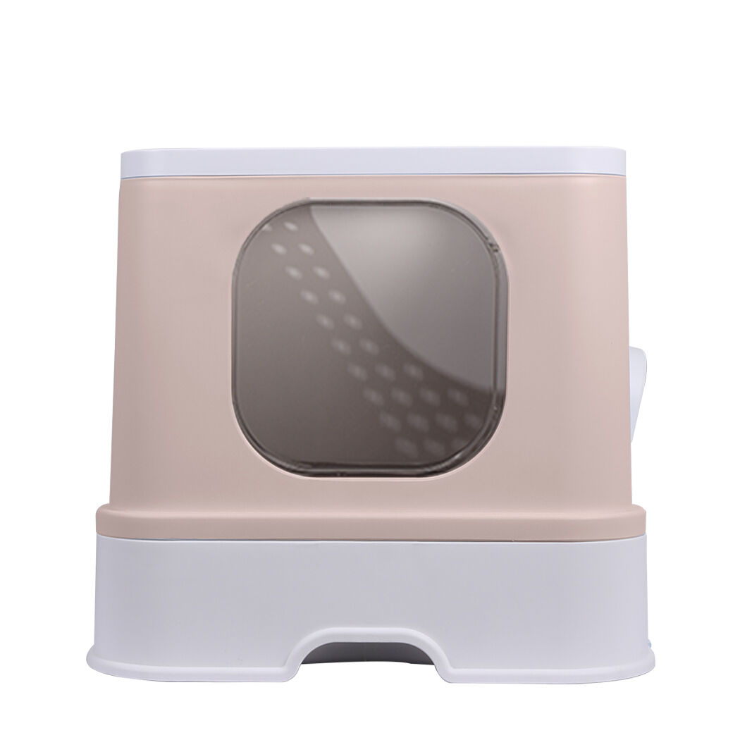 Cat Litter Box Fully Enclosed Kitty Coffee Price