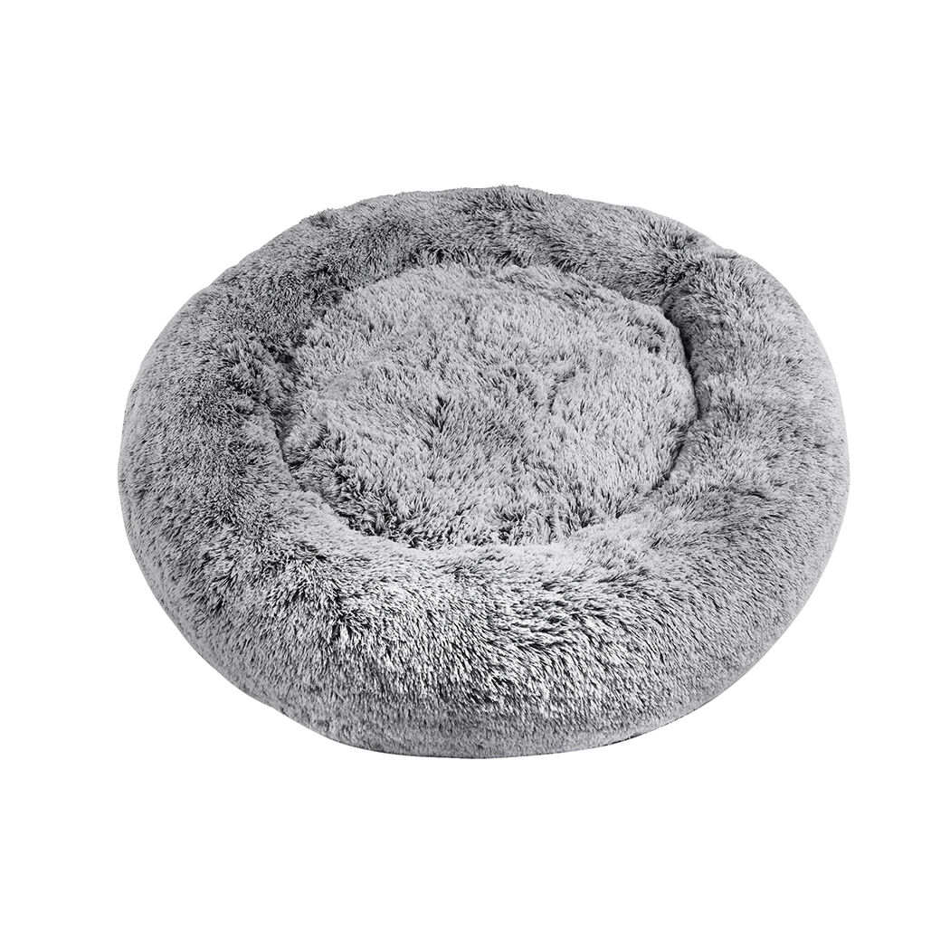 Pet Bed Memory Foam Dog Donut Charcoal Medium Price