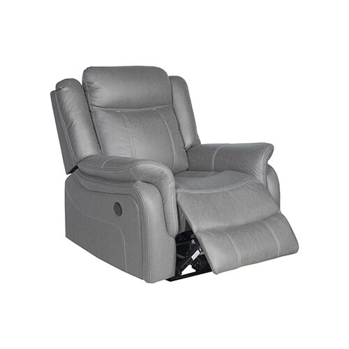 Carlton Recliner 1R Grey Fabric Power Seat Price