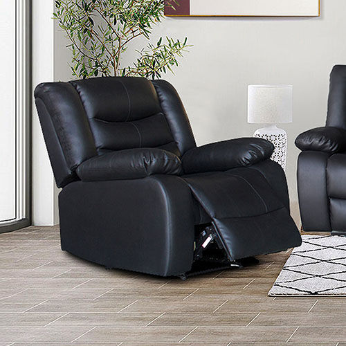 Fantasy Recliner Pu Leather 1R Black Price