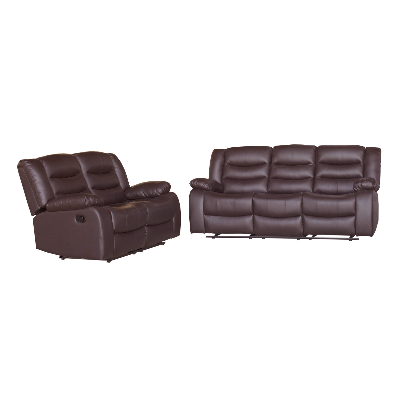 Fantasy Recliner PU Leather 3R+2R Brown Price