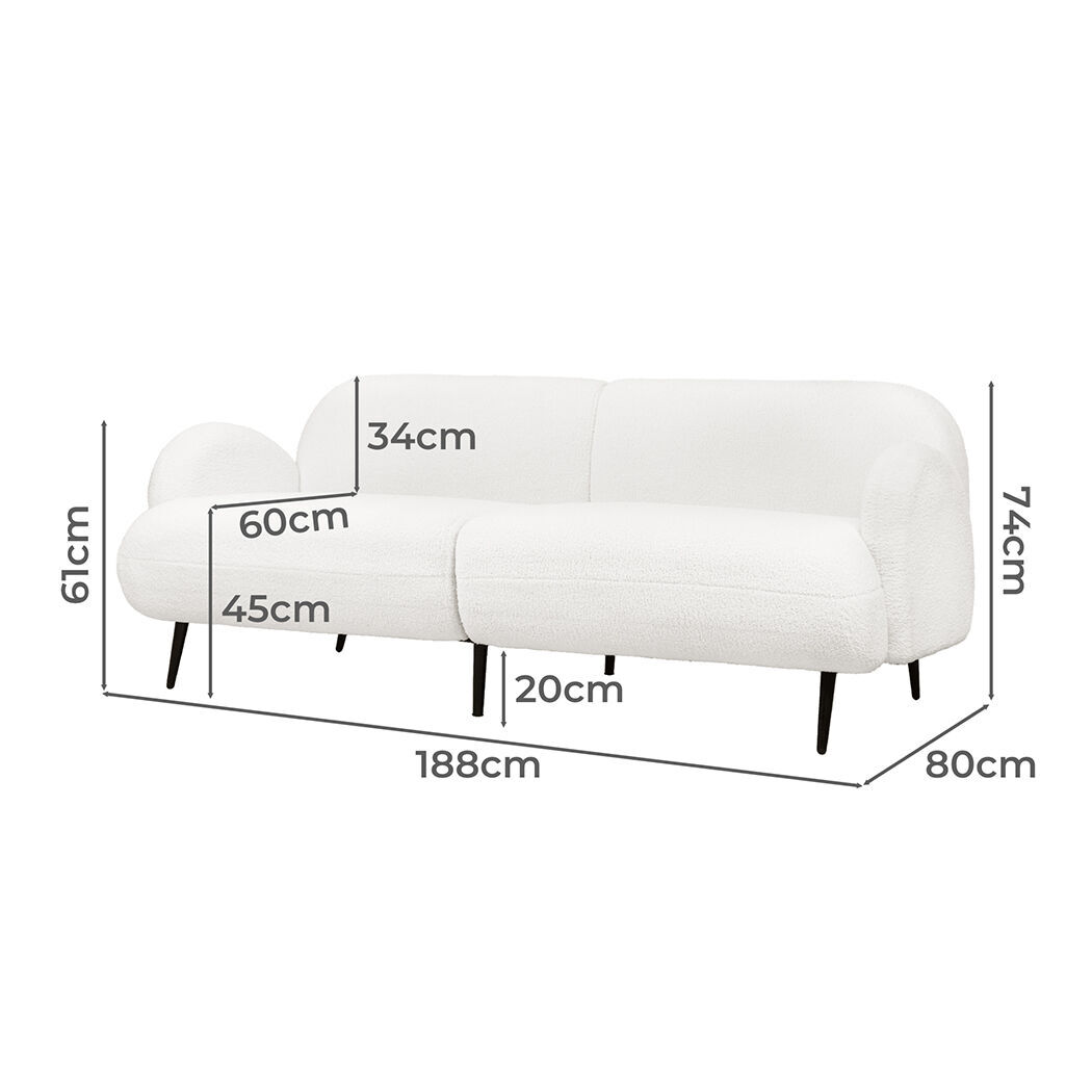 Sofa Sherpa Couch Lounge Recliner Price