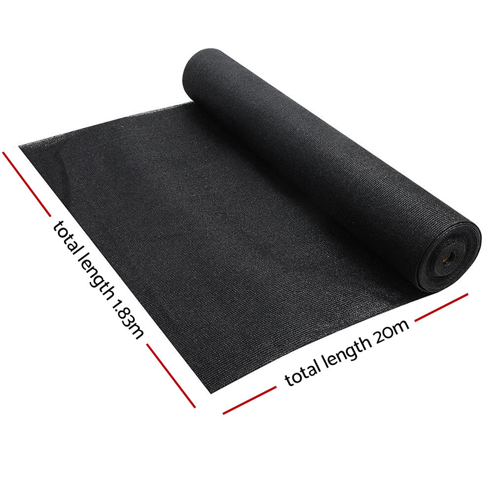 Instahut 90% Shade Cloth 1.83x20m Shadecloth Sail Heavy Duty Black Price