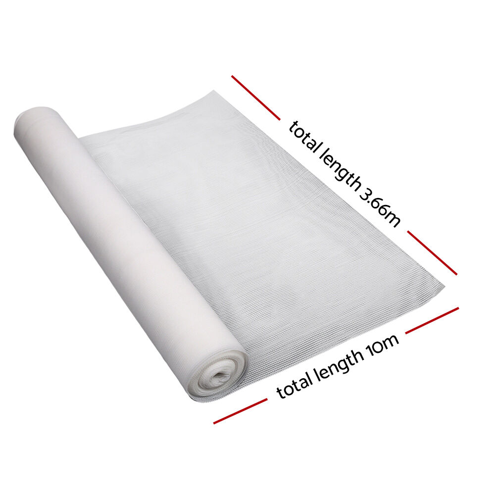 Instahut 50% Shade Cloth 3.66x10m Shadecloth Wide Heavy Duty White Price