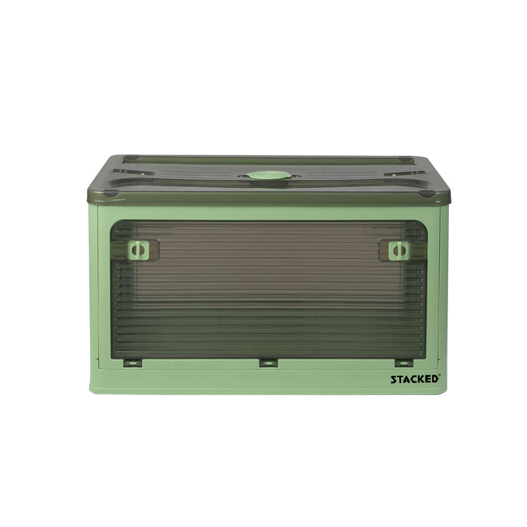 Storage Containers Stackable Lid Clothes S Green Small Price