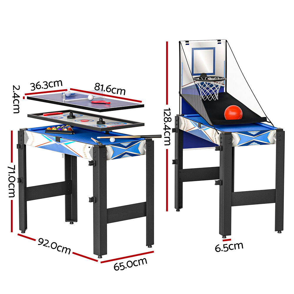 5-In-1 Game Table Pool Table Tennis Air Hockey Basketball Arcade Gift Price