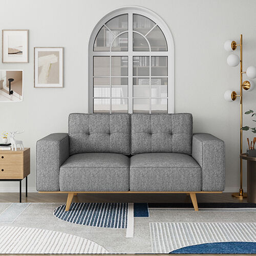 Dallas sofa Fabric 2 Seater Grey Price