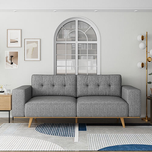 Dallas sofa Fabric 3 Seater Grey Price