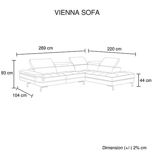 Vienna Sofa Faux Leather 5 Seater Grey Price