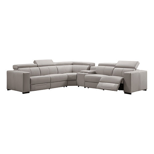 Washington Real Leather Sofa With PVC Cream Color Price