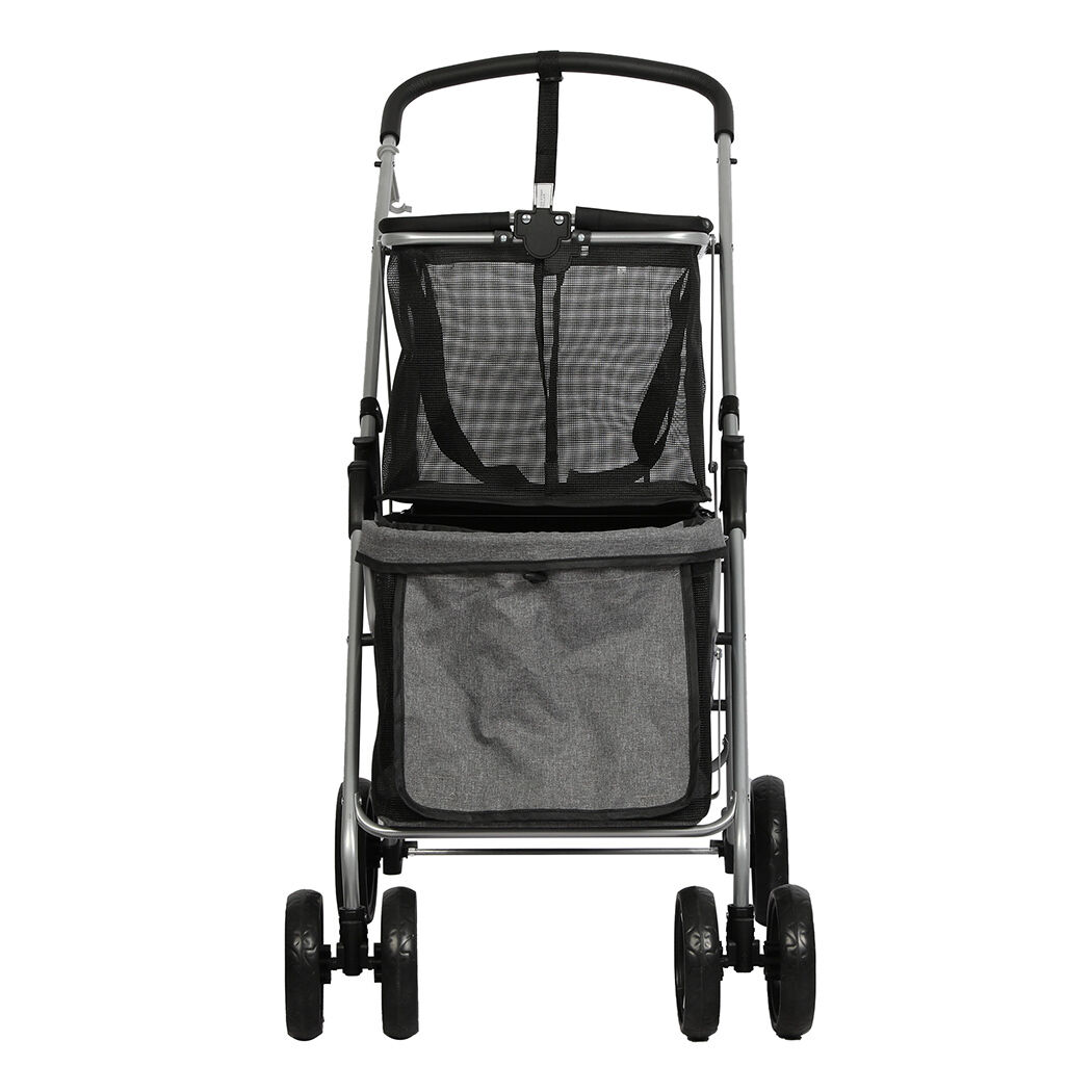 Pet Stroller 2-Tier Dog Cat Carrier Foldable Price