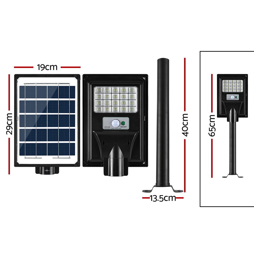 Leier 80 LED Solar Street Light Flood Motion Sensor Remote Price