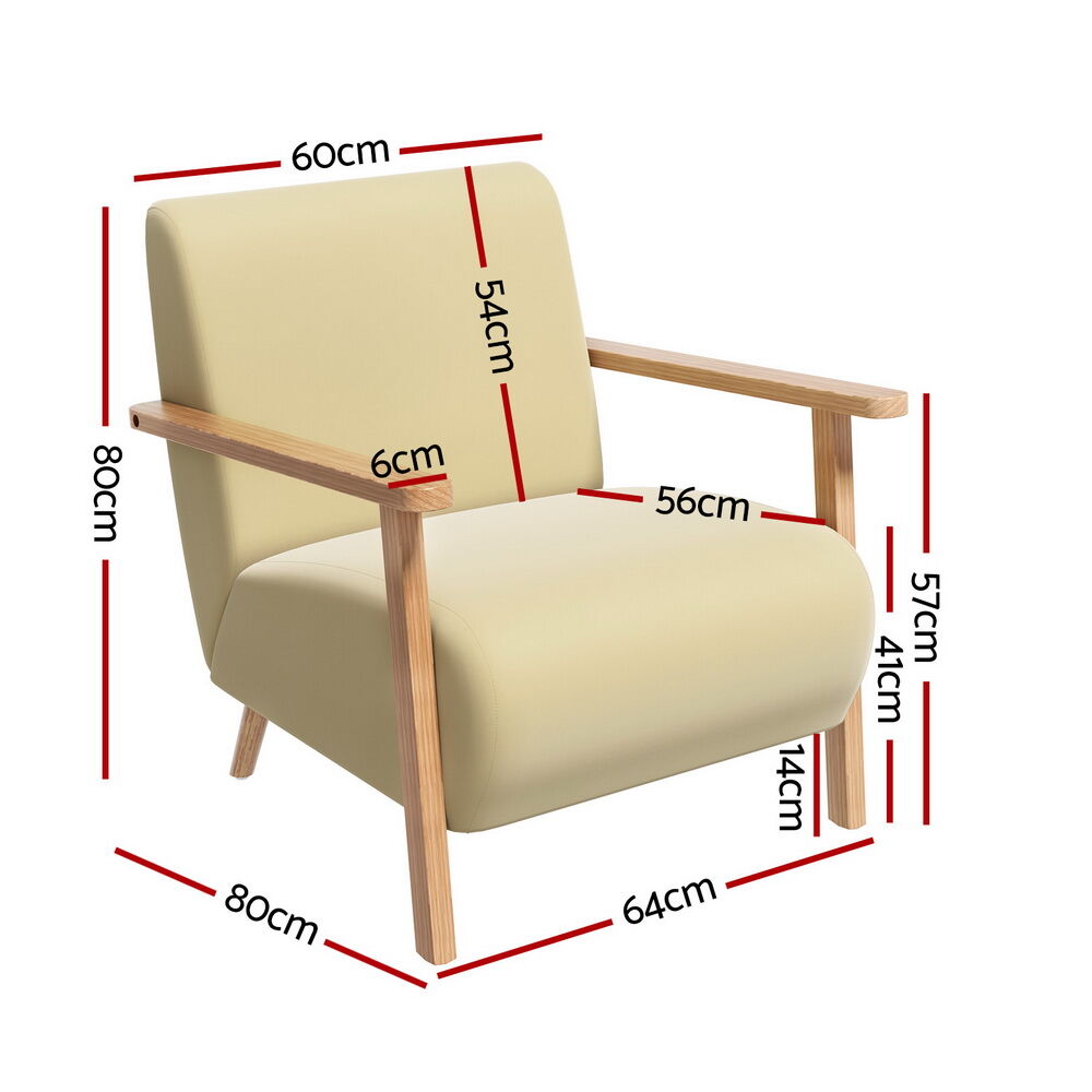 Armchair Velvet Yellow Olie Price