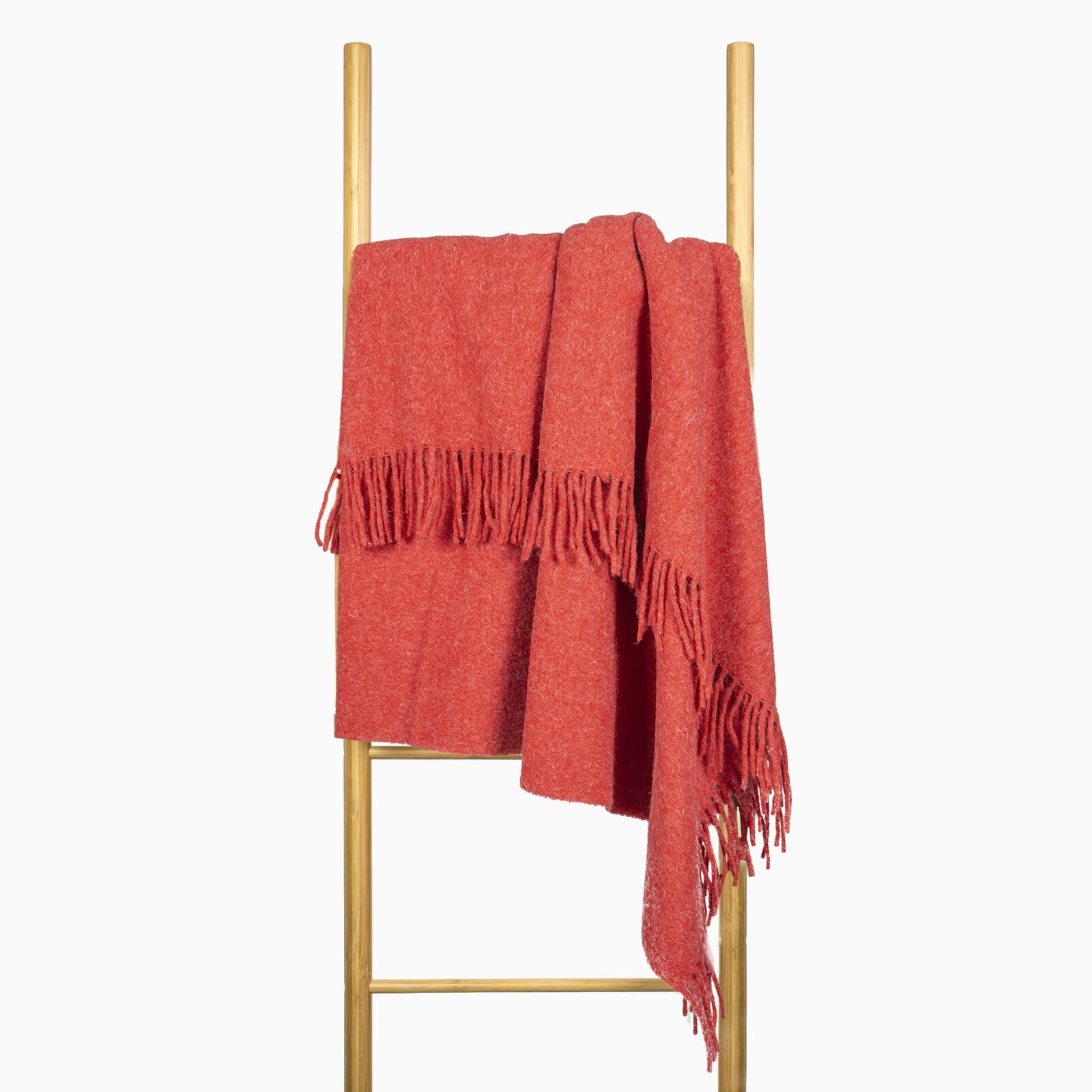 Brighton Throw - 100% NZ Wool - Cherry Price