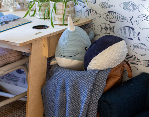 Chiswick Throw - Merino Wool/Cashmere - Navy Price