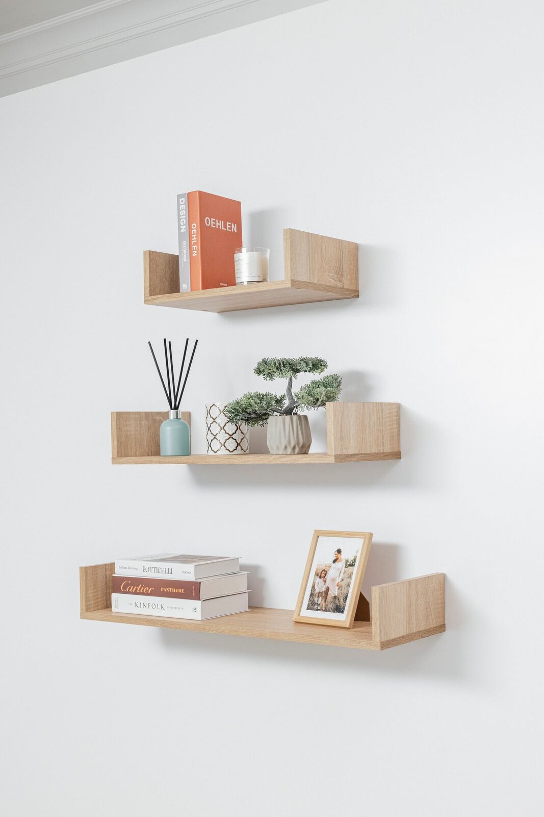 OSLO THREE PIECE SHELF KIT (OAK) Price