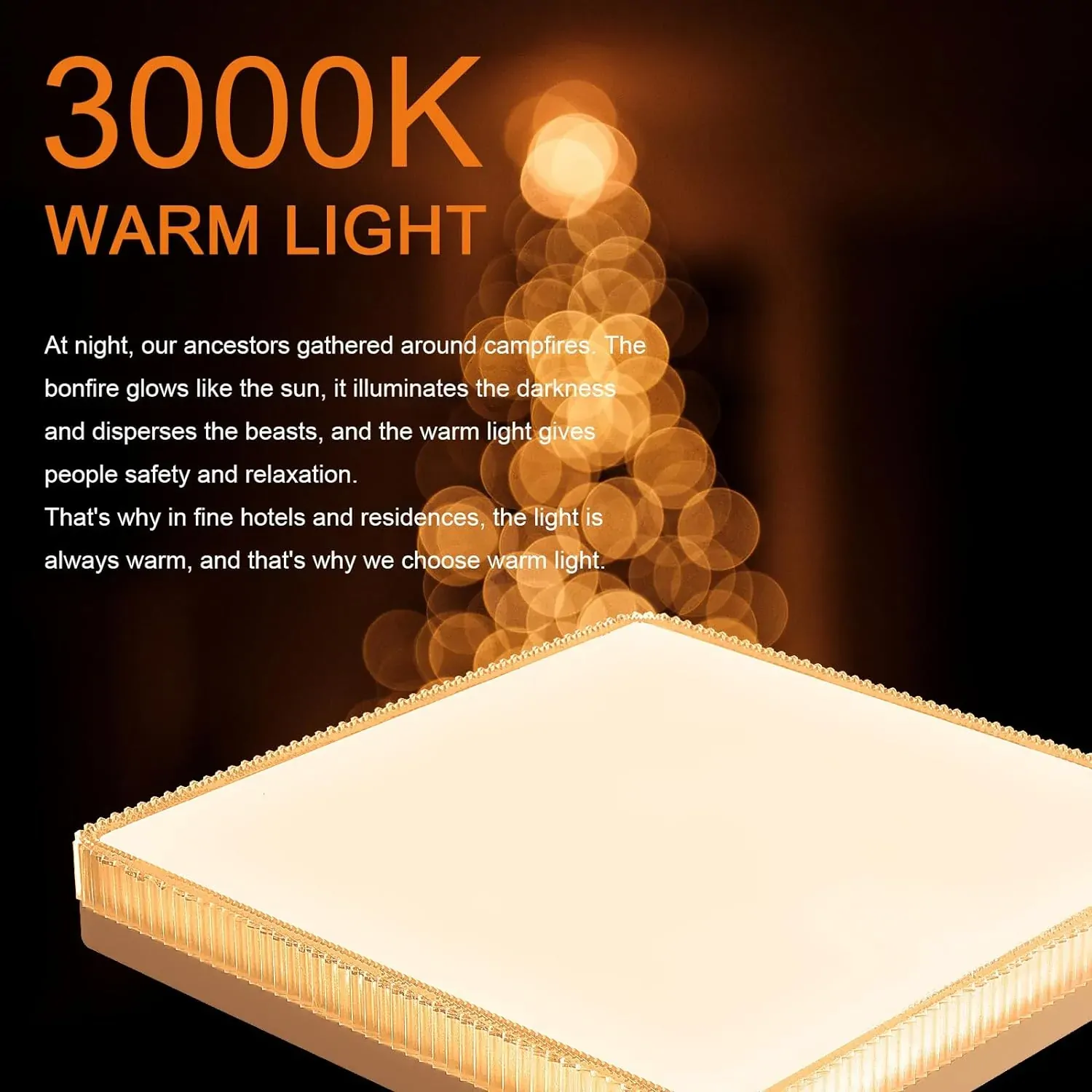 Flush Mount Ceiling Lights LED, 3000K (15cm 18W) Price