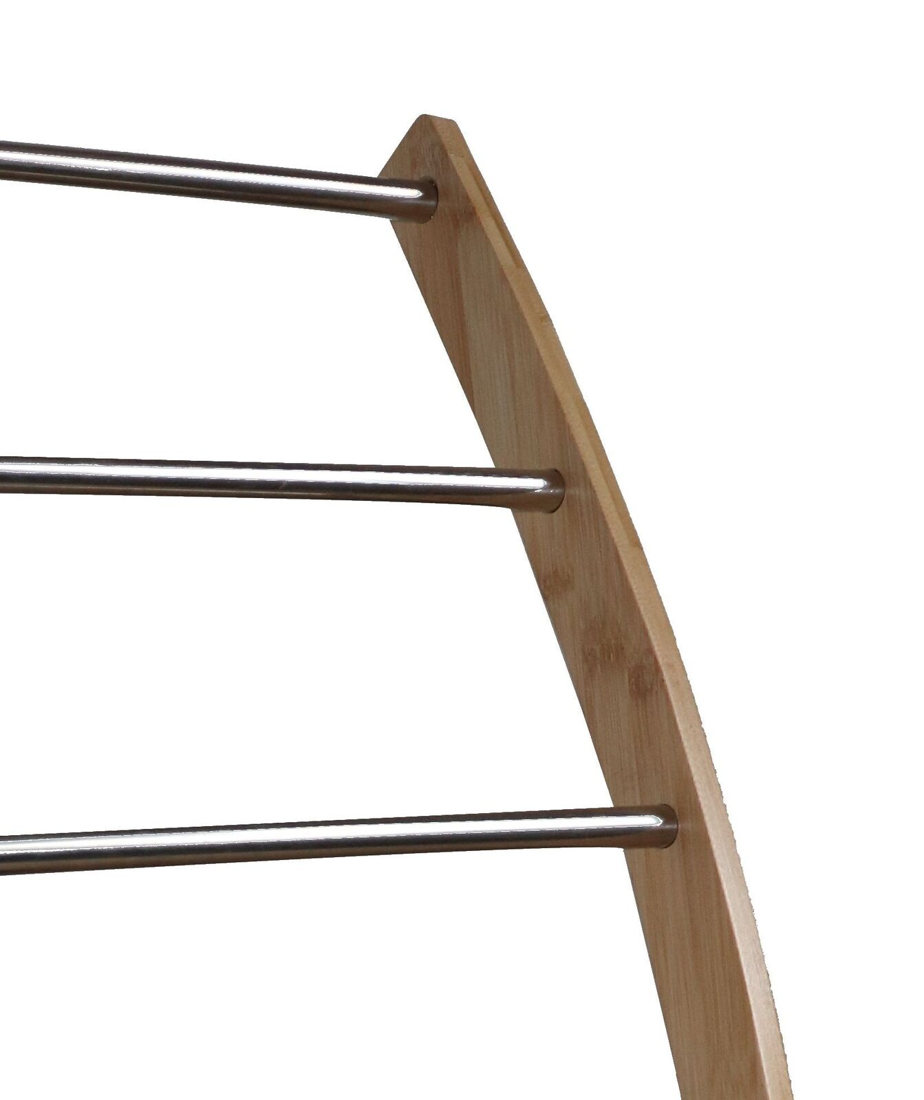 Bamboo Towel Bar Metal Holder Rack 3-Tier Freestanding and Bottom shelf for Bathroom Price