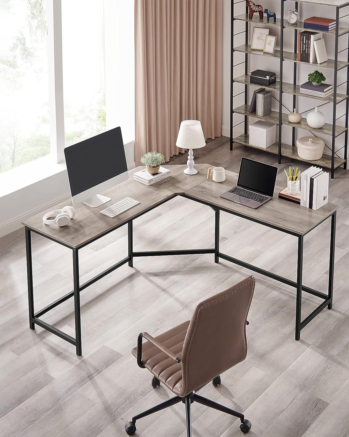 L-Shaped Computer Corner Desk Home Office Price